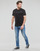 Îmbracaminte Bărbați Tricouri mânecă scurtă Calvin Klein Jeans LOGO TAPE TEE Negru