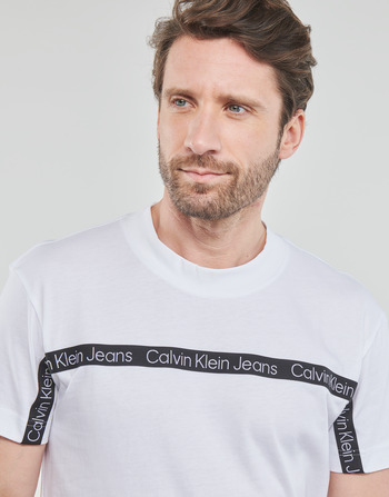 Calvin Klein Jeans LOGO TAPE TEE Alb