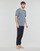 Îmbracaminte Bărbați Tricouri mânecă scurtă Calvin Klein Jeans S/S CREW NECK Albastru