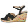 Pantofi Femei Sandale Elue par nous NECHANCRE Negru / Multicolor