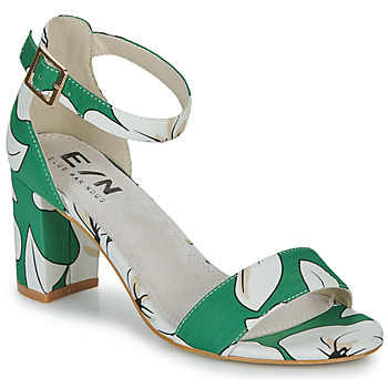 Pantofi Femei Sandale
 Elue par nous NEFFILE Verde / Alb