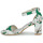 Pantofi Femei Sandale Elue par nous NEFFILE Verde / Alb