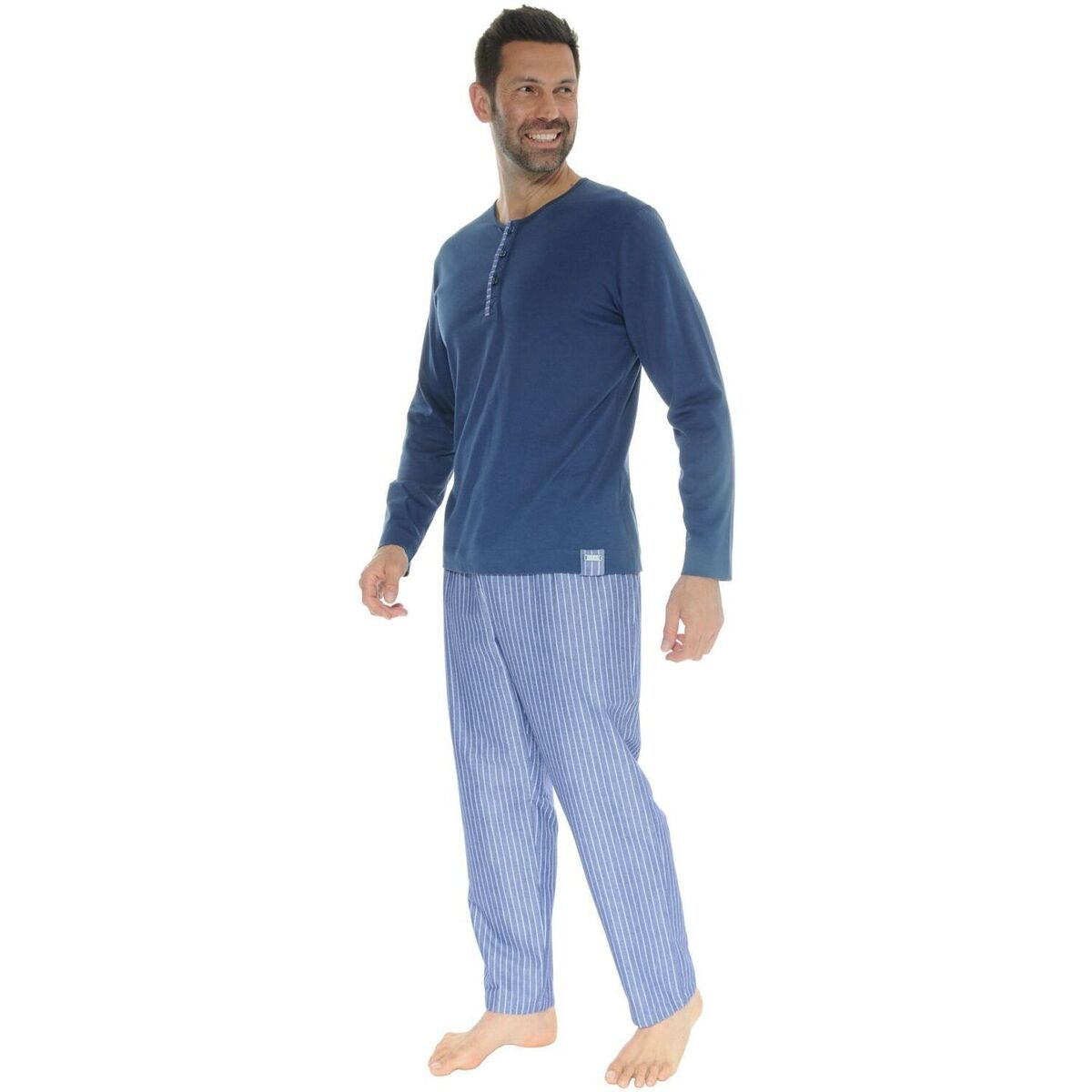 Îmbracaminte Bărbați Pijamale și Cămăsi de noapte Pilus LEANDRE albastru