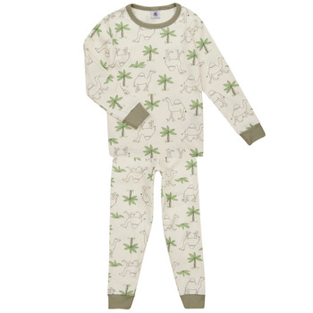 Îmbracaminte Copii Pijamale și Cămăsi de noapte Petit Bateau FUSAIN Multicolor