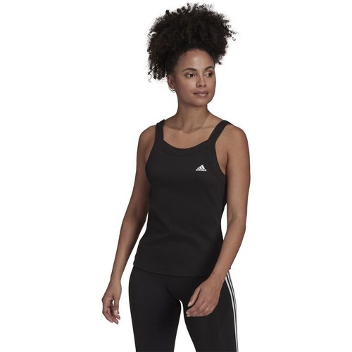 Îmbracaminte Femei Tricouri mânecă scurtă adidas Originals Essentials Yoga Negru