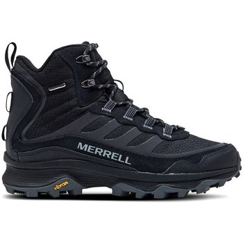 Pantofi Bărbați Drumetie și trekking Merrell Moab Speed Thermo Mid WP Negru