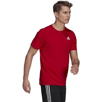 Îmbracaminte Bărbați Tricouri mânecă scurtă adidas Originals Aeroready roșu