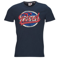 Îmbracaminte Bărbați Tricouri mânecă scurtă Petrol Industries T-Shirt SS Classic Print Albastru