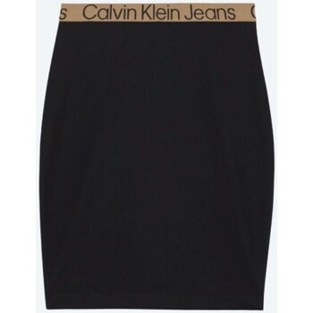Îmbracaminte Femei Pantaloni scurti și Bermuda Calvin Klein Jeans J20J219882BEH LOGO TAPE MILANO Negru