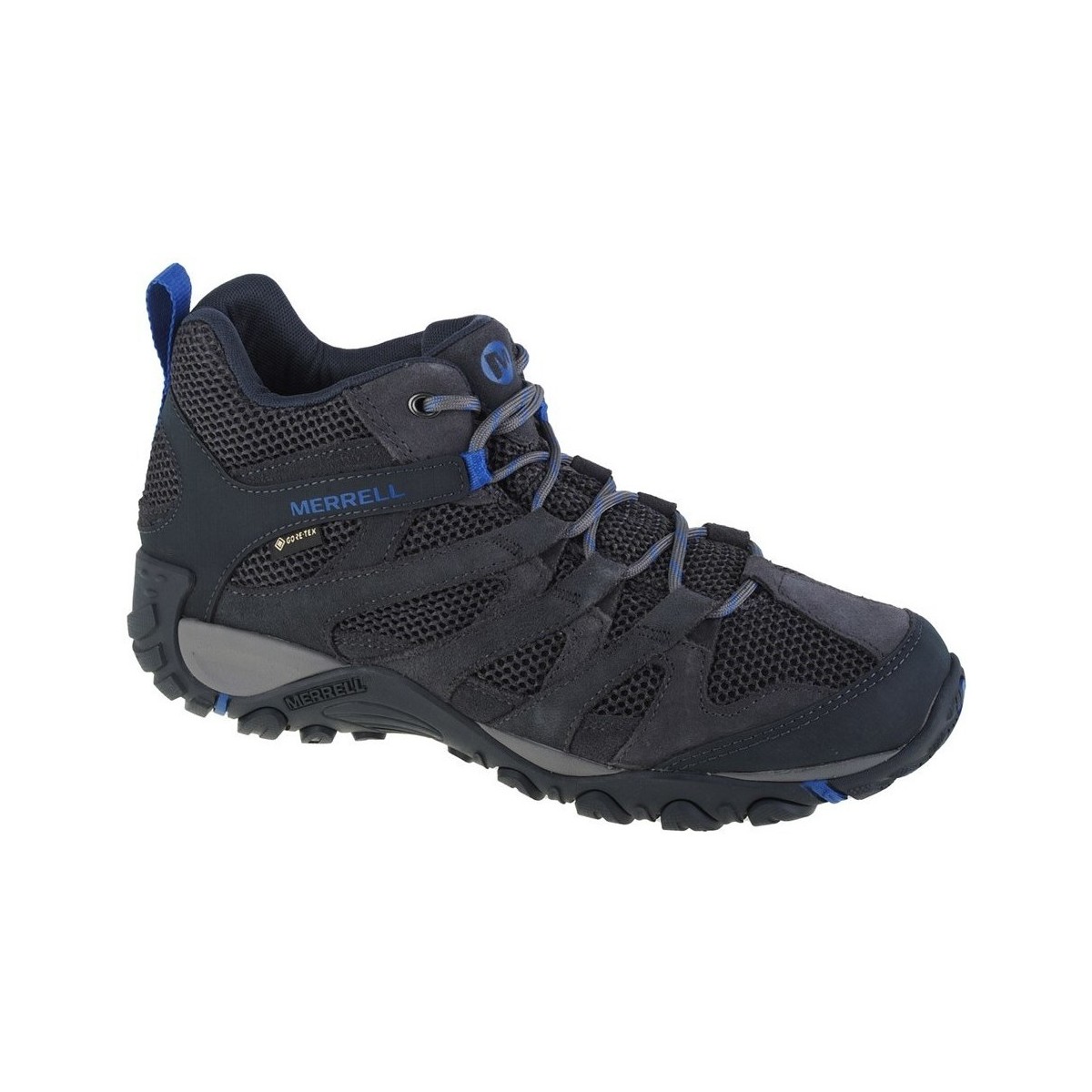 Pantofi Bărbați Drumetie și trekking Merrell Alverstone Mid Gtx Negru