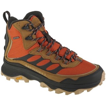 Pantofi Bărbați Drumetie și trekking Merrell Moab Speed Thermo Mid WP portocaliu