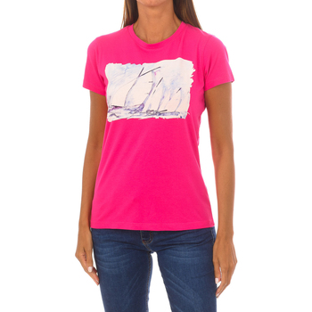 Îmbracaminte Femei Tricouri mânecă scurtă Galvanni GLVSW1129501-CHILIPEPPER roz