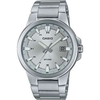 Ceasuri & Bijuterii Bărbați Ceasuri Analogice Casio MTP-E173D-7AVEF, Quartz, 42mm, 5ATM Argintiu