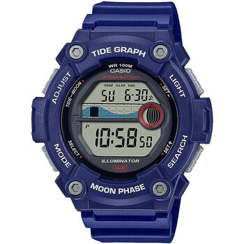 Ceasuri & Bijuterii Bărbați Ceasuri Digitale Casio WS-1300H-2AVEF, Quartz, 51mm, 10ATM albastru