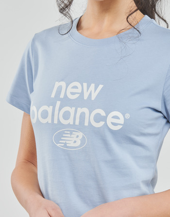 New Balance Essentials Graphic Athletic Fit Short Sleeve Albastru