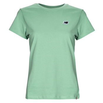 Îmbracaminte Femei Tricouri mânecă scurtă New Balance Small Logo Tee Verde