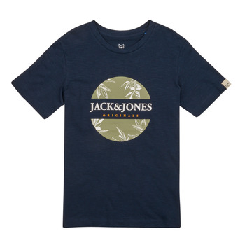 Îmbracaminte Băieți Tricouri mânecă scurtă Jack & Jones JORCRAYON BRANDING TEE SS CREW NECK Albastru