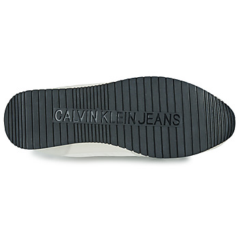 Calvin Klein Jeans RUNNER SOCK LACEUP NY-LTH Alb / Roșu