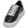 Pantofi Femei Pantofi sport Casual Calvin Klein Jeans CHUNKY CUPSOLE LACEUP MON LTH WN Negru / Alb