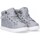 Pantofi Fete Sneakers Bubble Bobble 65881 Argintiu