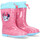 Pantofi Fete Cizme de cauciuc Bubble Bobble 66056 roz