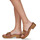 Pantofi Femei Papuci de vară MICHAEL Michael Kors PARKER SLIDE Coniac