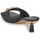 Pantofi Femei Papuci de vară MICHAEL Michael Kors AMAL KITTEN SANDAL Negru