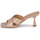 Pantofi Femei Papuci de vară MICHAEL Michael Kors CLARA MULE Bej / Nude