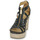 Pantofi Femei Sandale MICHAEL Michael Kors BRADLEY WEDGE Negru