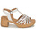 Pantofi Femei Sandale Gabor 2272351 Alb / Argintiu