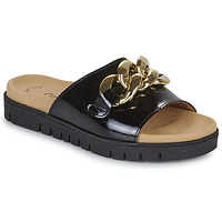 Pantofi Femei Papuci de vară Gabor 2374397 Negru / Auriu