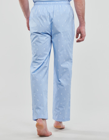 Polo Ralph Lauren SLEEPWEAR-PJ PANT-SLEEP-BOTTOM Albastru / Albastru-cerului / Alb