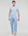 Îmbracaminte Pijamale și Cămăsi de noapte Polo Ralph Lauren SLEEPWEAR-PJ PANT-SLEEP-BOTTOM Albastru / Albastru-cerului / Alb