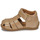 Pantofi Fete Sandale Bisgaard CARLY Roz / Auriu