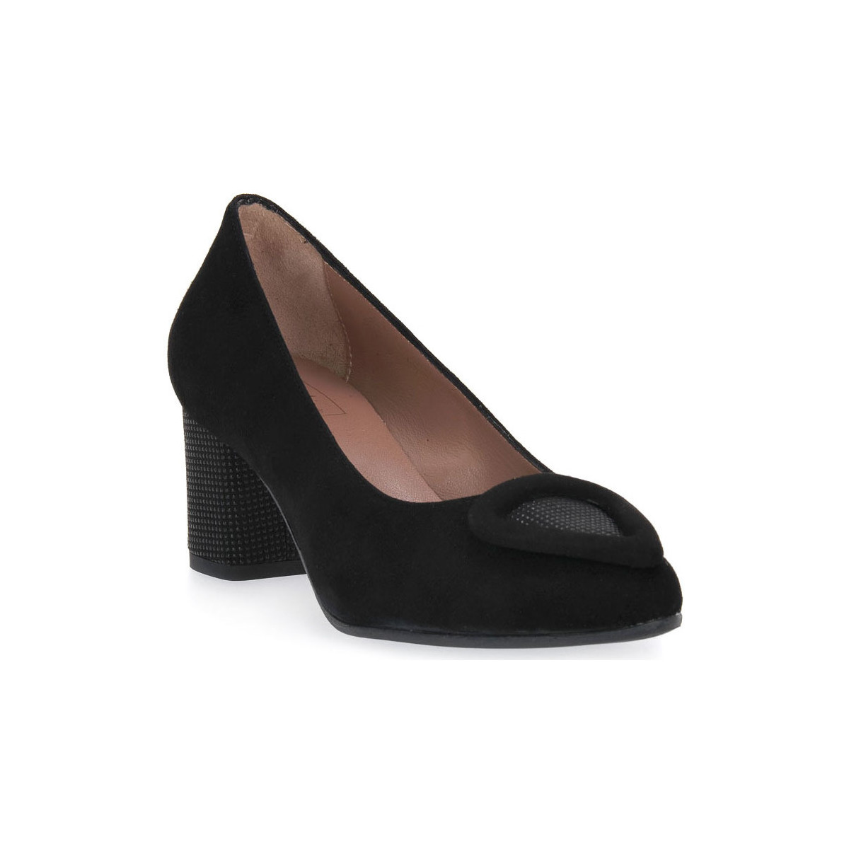 Pantofi Femei Botine Confort PACIFIC CAMOSCIO Negru