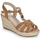 Pantofi Femei Sandale Tom Tailor 5390102 Maro
