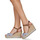 Pantofi Femei Sandale Tom Tailor 5390211 Albastru / Maro / Alb