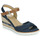 Pantofi Femei Sandale Tom Tailor NAMI Albastru / Maro