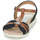 Pantofi Femei Sandale Tom Tailor 5394901 Albastru / Maro