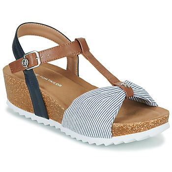 Pantofi Femei Sandale
 Tom Tailor 5397402 Maro / Albastru / Alb