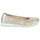 Pantofi Femei Balerin și Balerini cu curea Caprice 22151 Auriu
