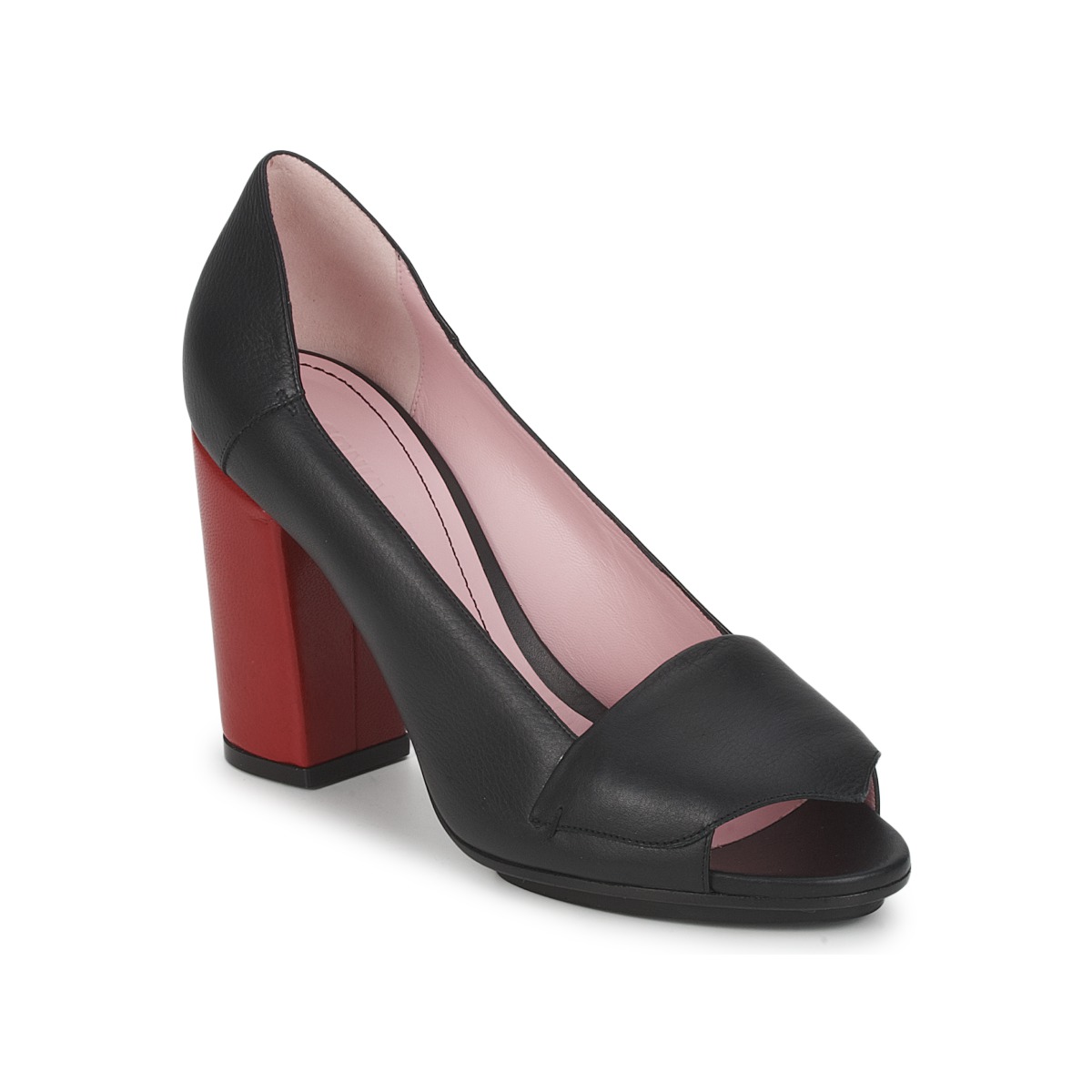Pantofi Femei Pantofi cu toc Sonia Rykiel 657940 Negru / Roșu