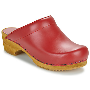 Pantofi Femei Saboti Sanita LOTTE Roșu