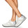 Pantofi Femei Pantofi sport Casual Geox D SPHERICA VSERIES Alb / Gri / Argintiu