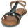 Pantofi Femei Sandale Geox D SOZY PLUS Negru / Auriu