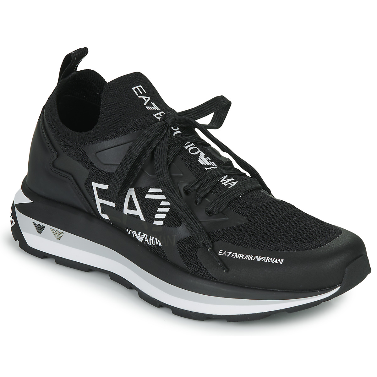 Pantofi Bărbați Pantofi sport Casual Emporio Armani EA7 X8X113 Negru / Alb