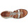Pantofi Femei Sandale Regard ROME V2 CROSTA TAN Maro / Argintiu