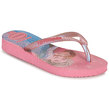 Pantofi Fete  Flip-Flops Havaianas KIDS SLIM PRINCESS Roz