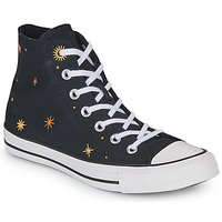 Pantofi Femei Pantofi sport stil gheata Converse CHUCK TAYLOR ALL STAR HI Negru / Galben / Alb