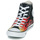 Pantofi Bărbați Pantofi sport stil gheata Converse CHUCK TAYLOR ALL STAR HI Roșu / Negru / Galben